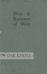Order Nr. 105873 WARS & RUMOURS OF WARS, A FORESHADOWING OF THE INVINCIBLE ARMADA..