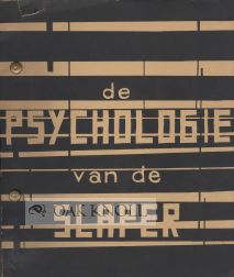 Order Nr. 106058 DE PSYCHOLOGIE VAN DE SLAPER. Frank Boutevogel