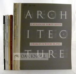 Order Nr. 106142 Collection of ten catalogues on architecture issued by this noted bookseller