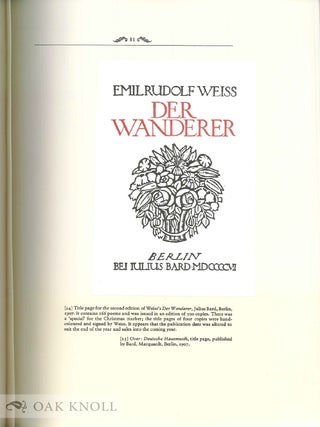 E.R. WEISS: THE TYPOGRAPHY OF AN ARTIST