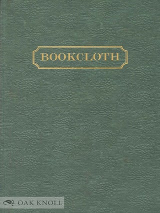Order Nr. 106375 BOOKCLOTH IN ENGLAND AND AMERICA, 1823-50. Andrea Krupp