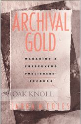 Order Nr. 106396 ARCHIVAL GOLD. Laura M. Coles