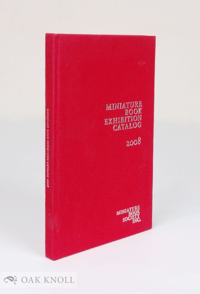 Order Nr. 106574 MINIATURE BOOK EXHIBITION CATALOG 2008