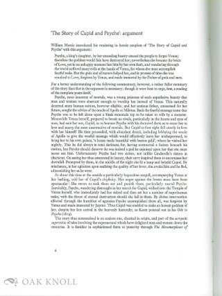 THE STORY OF CUPID AND PSYCHE.