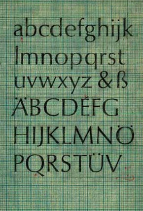 ABOUT MORE ALPHABETS: THE TYPES OF HERMANN ZAPF