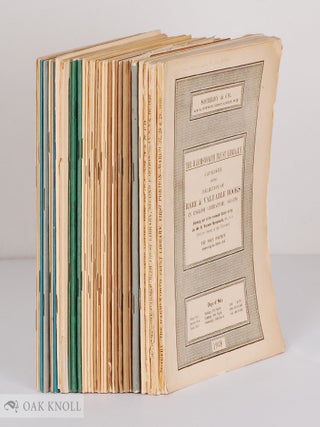 Order Nr. 107449 THE HARMSWORTH TRUST LIBRARY. PART 1-35 (lacking no.14