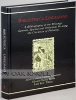 Order Nr. 107515 BIBLIOTHECA LINDESIANA: A BIBLIOGRAPHY OF THE WRITINGS, GENERAL, SPECIAL AND PERIODICAL, FORMING THE LITERATURE OF PHILATELY. James Crawford, John Kerr Tiffany, Edward Denny Bacon, Ludovic Lindsay.