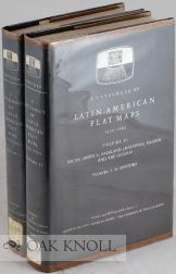Order Nr. 107888 A CATALOGUE OF LATIN AMERICAN FLAT MAPS 1926-1964, Palmyra V. M. Montero, Donald...
