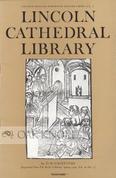 Order Nr. 107979 LINCOLN CATHEDRAL LIBRARY. D. N. Griffiths.