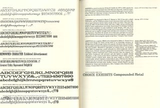 AMERICAN METAL TYPEFACES OF THE TWENTIETH CENTURY.