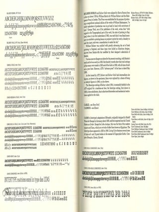 AMERICAN METAL TYPEFACES OF THE TWENTIETH CENTURY.