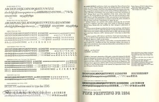 AMERICAN METAL TYPEFACES OF THE TWENTIETH CENTURY.