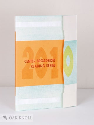 Order Nr. 108487 CENTER BROADSIDES 2010 READING SERIES
