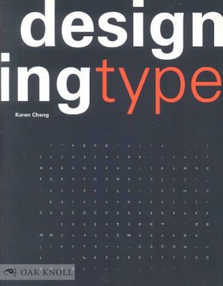 Order Nr. 108700 DESIGNING TYPE. Karen Cheng