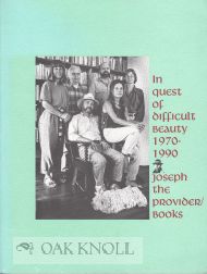 Order Nr. 108761 IN QUEST OF DIFFICULT BEAUTY 1970-1990