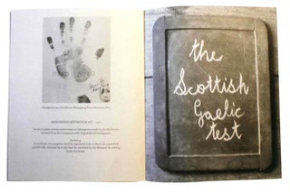 THE SILENT SCREAM: POLITICAL AND SOCIAL COMMENT IN BOOKS BY ARTISTS.