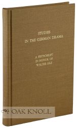 STUDIES IN THE GERMAN DRAMA: A FESTSCHRIFT IN HONOR OF WALTER SILZ. Donald H. and Crosby.