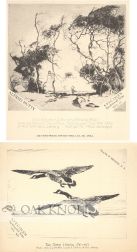 Order Nr. 109428 SPECIMEN/TRADE CARDS FOR BOOK OF ETCHINGS