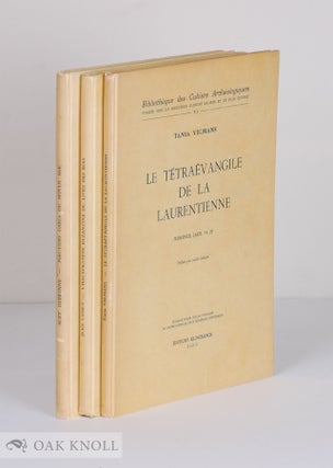 Order Nr. 109440 LE TÉTRAÉVANGILE DE LA LAURENTIENNE. Tania Velmans