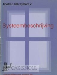 Order Nr. 109701 SYSTEEMBESCHHRIJVING. Van Boekhoven-Bosch.