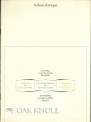 Order Nr. 109830 SABON-ANTIQUA. Stempel
