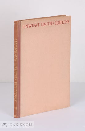 Order Nr. 112208 LINWEAVE LIMITED EDITIONS, 1934