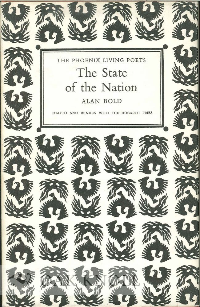 Order Nr. 112433 THE STATE OF THE NATION. Alan Bold.