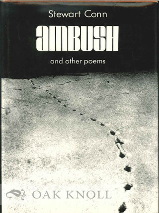 Order Nr. 112595 AMBUSH AND OTHER POEMS. Stewart Conn