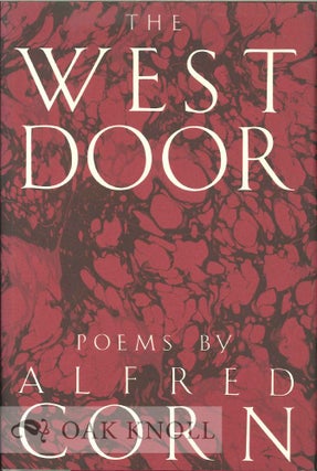 Order Nr. 112622 THE WEST DOOR, POEMS. Alfred Corn