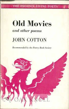 Order Nr. 112627 OLD MOVIES AND OTHER POEMS. John Cotton