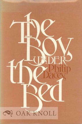 Order Nr. 112656 THE BOY UNDER THE BED. Philip Dacey