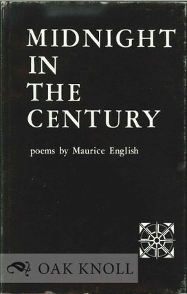 Order Nr. 112752 MIDNIGHT IN THE CENTURY, POEMS. Maurice English