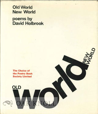 Order Nr. 113033 OLD WORLD, NEW WORLD. David Holbrook