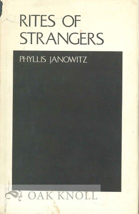 Order Nr. 113092 RITES OF STRANGERS. Phyllis Janowitz