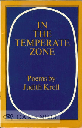 Order Nr. 113177 IN THE TEMPERATE ZONE. Judith Kroll