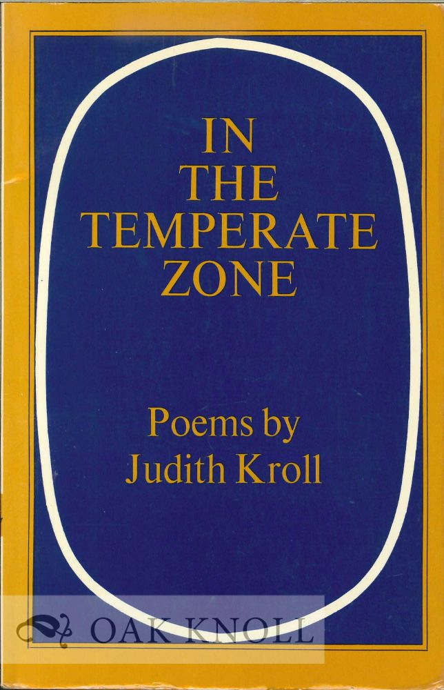 Order Nr. 113177 IN THE TEMPERATE ZONE. Judith Kroll.