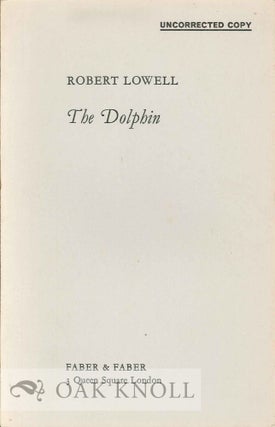 Order Nr. 113259 THE DOLPHIN. Robert Lowell