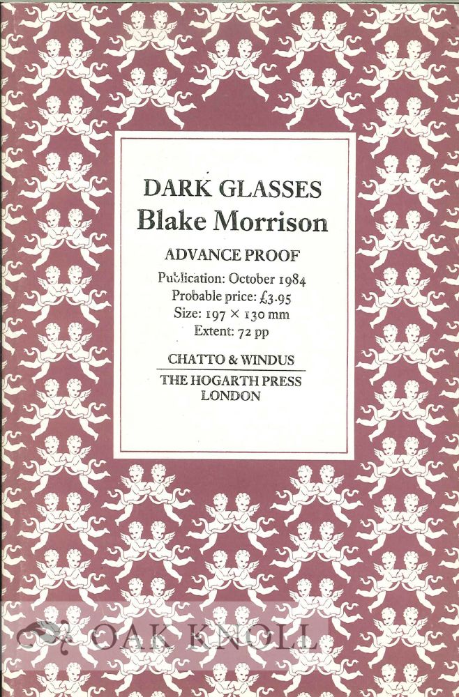 Order Nr. 113450 DARK GLASSES. Blake Morrison.