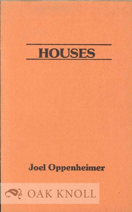 Order Nr. 113545 HOUSES. Joel Oppenheimer