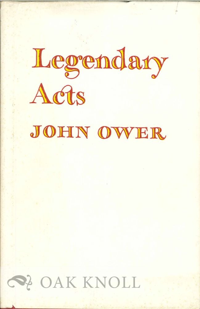 Order Nr. 113564 LEGENDARY ACTS. John Ower.