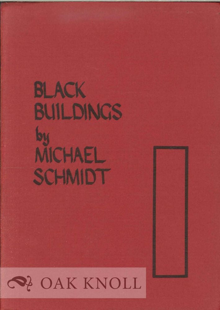 Order Nr. 113781 BLACK BUILDINGS. Michael Schmidt.