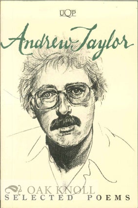Order Nr. 113983 SELECTED POEMS 1960-1985. Andrew Taylor