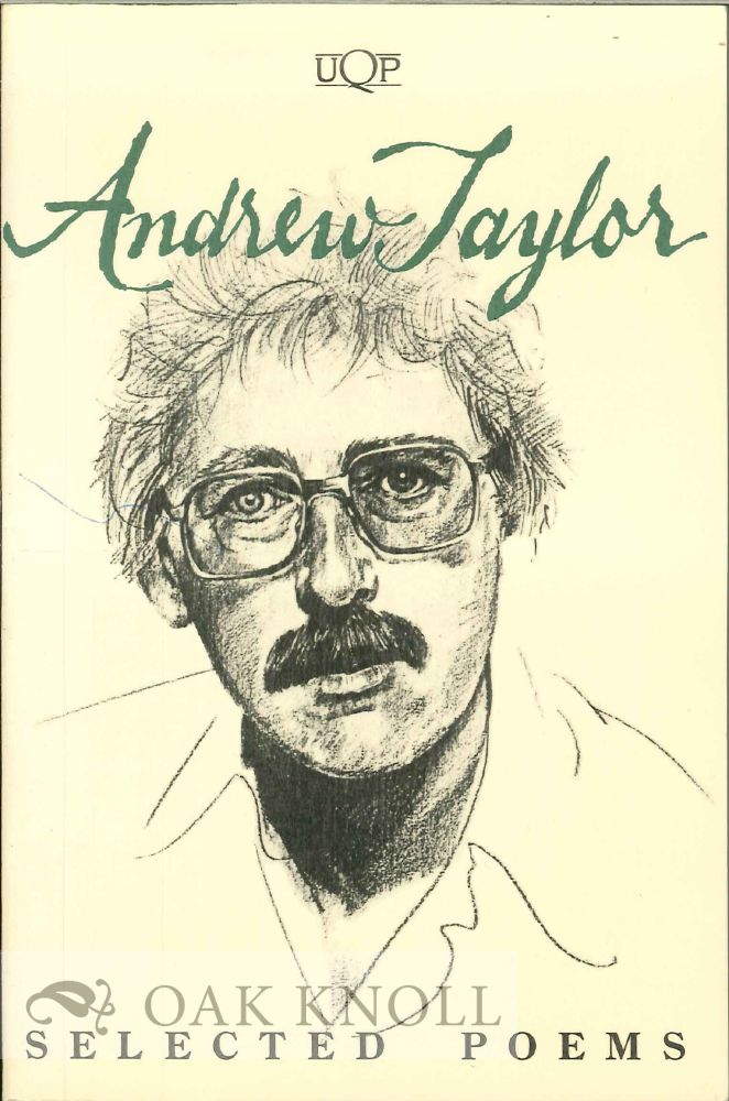Order Nr. 113983 SELECTED POEMS 1960-1985. Andrew Taylor.