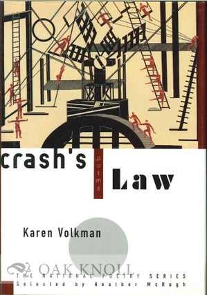 Order Nr. 114047 CRASH'S LAW, POEMS. Karen Volkman