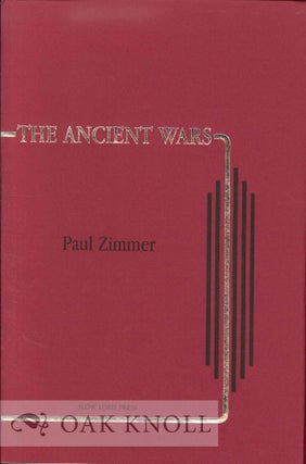 Order Nr. 114186 THE ANCIENT WARS. Paul Zimmer