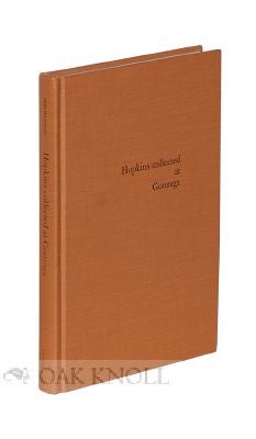 Order Nr. 114314 HOPKINS COLLECTED AT GONZAGA. Ruth Steelhammer