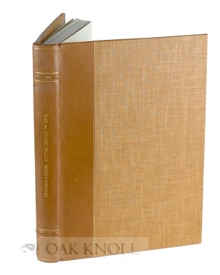 Order Nr. 114937 THE WILLIAM E. STOCKHAUSEN COLLECTION OF ENGLISH & AMERICAN LITERATURE.