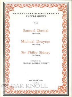 Order Nr. 115027 SAMUEL DANIEL 1942-1965 MICHAEL DRAYTON 1941-1965 SIR PHILIP SIDNEY 1941-1965....