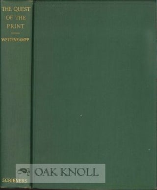 Order Nr. 115222 THE QUEST OF THE PRINT. Frank Weitenkampf