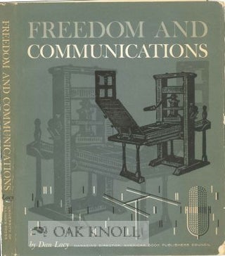 Order Nr. 115269 FREEDOM AND COMMUNICATIONS. Dan Lacy